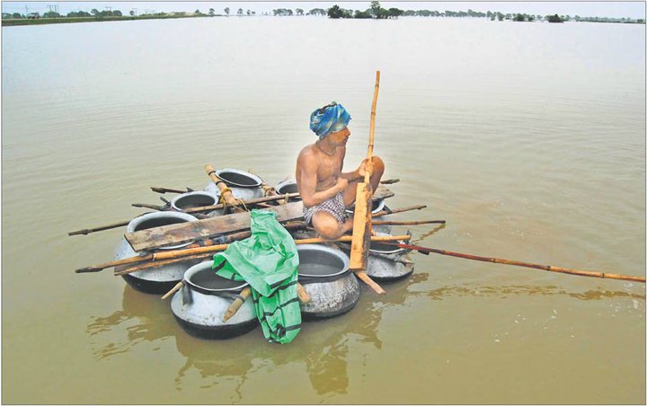 Flood in Western India