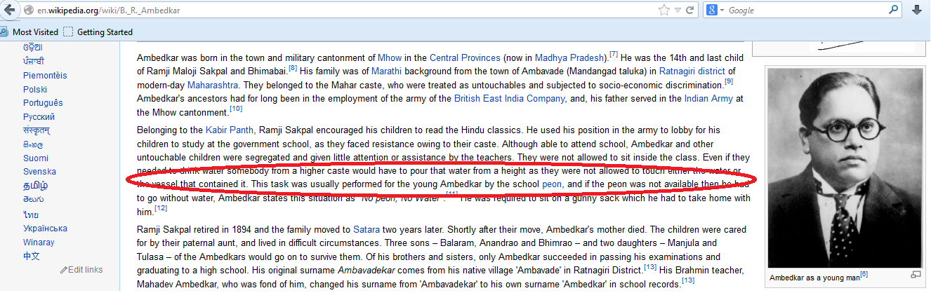 Image source - Dr Ambedkar Wikipedia