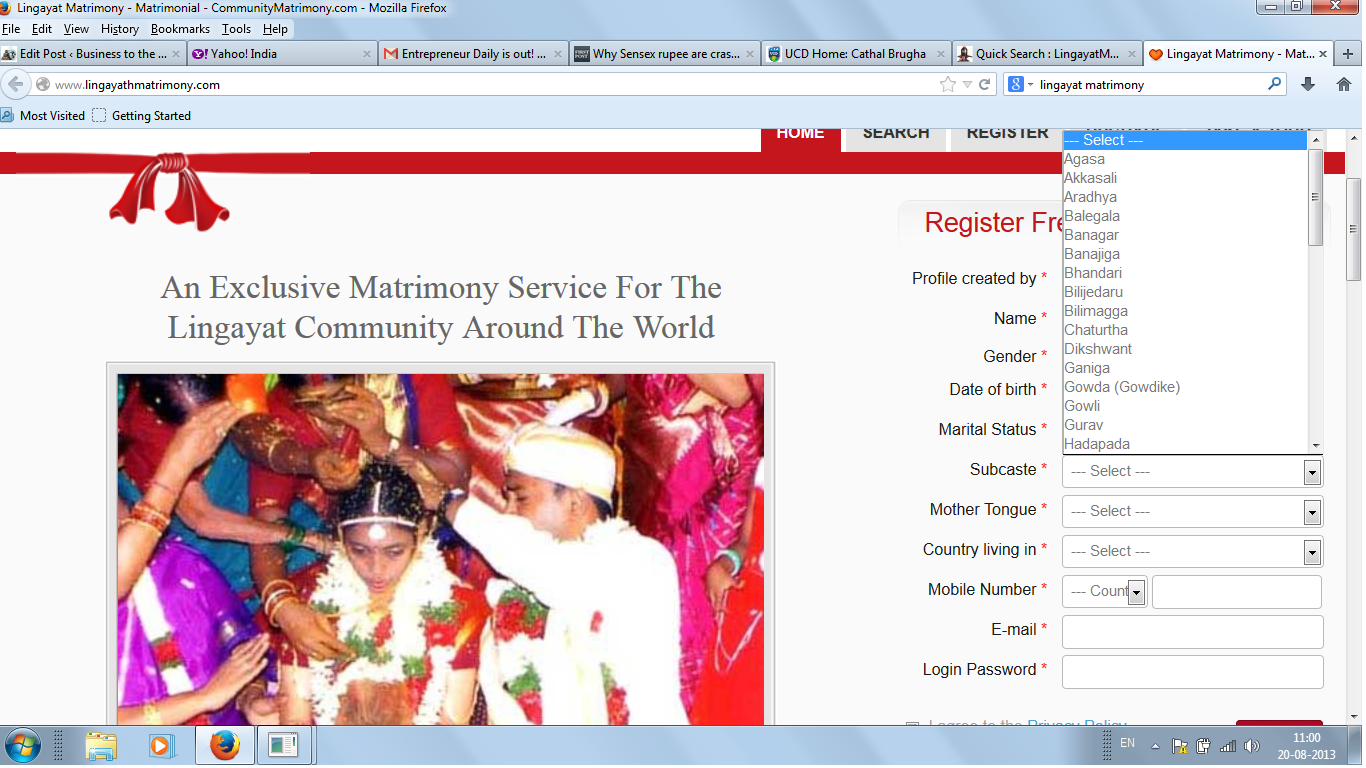 Lingayat Matrimony - Bharat Matrimony 1