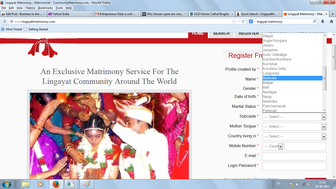 Lingayat Matrimony - Bharat Matrimony 2