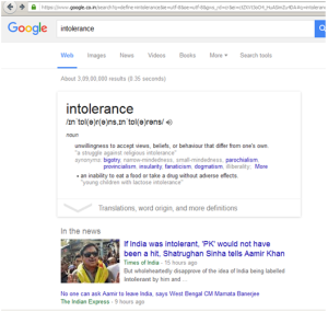 Intolerance