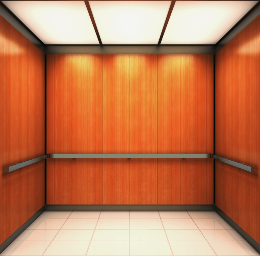 Remember! We've to leave the elevator